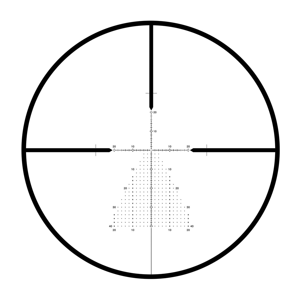 SS 10x42 30mm MOA V2 GEN 2 - Zero Stop