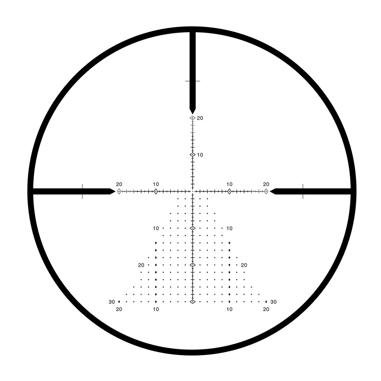 SS 16x42 30mm MOA V2 GEN 2 - Zero Stop