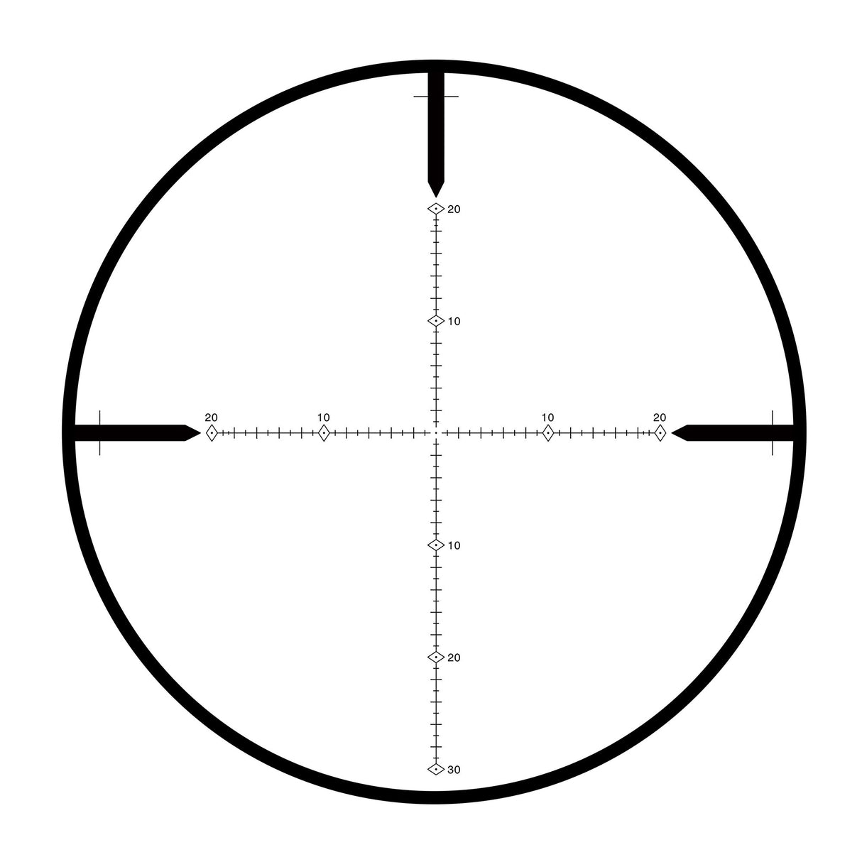 SS 20x42 30mm MOA GEN 2 - Zero Stop