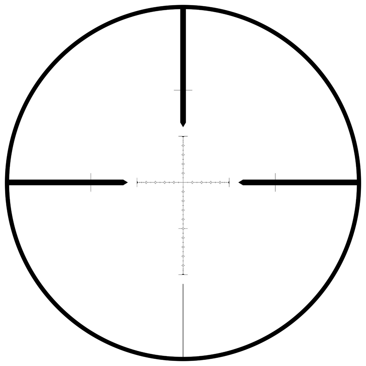 SWFA 10x42 SS - Mil-Quad Reticle, 30mm, .1 MIL Clicks, Side Focus
