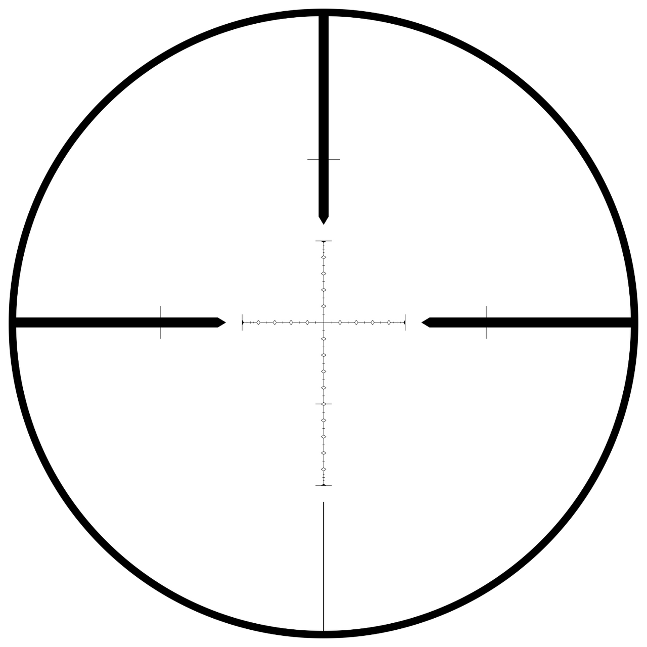 SWFA 10x42 SS - Mil-Quad Reticle, 30mm, .1 MIL Clicks, Side Focus
