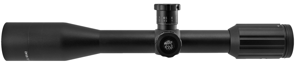 SWFA 10x42 SS - Mil-Quad Reticle, 30mm, .1 MIL Clicks, Side Focus