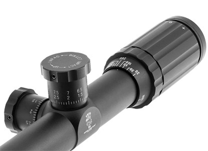 SWFA 12x42 SS - Mil-Quad Reticle, 30mm, .1 MIL Clicks, Rear Focus
