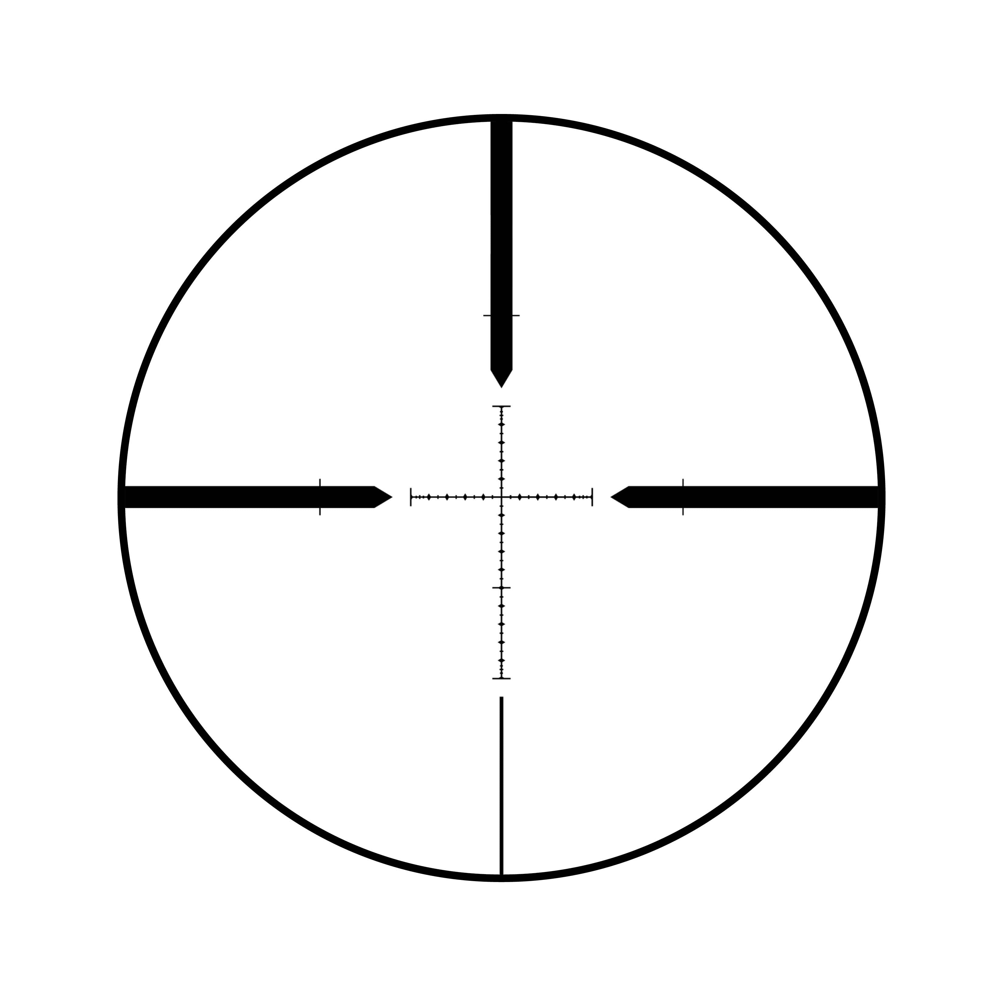 SWFA 3-9x42 SS HD - MIL-Quad Reticle, 30mm Tube, .1 MIL Clicks, FFP