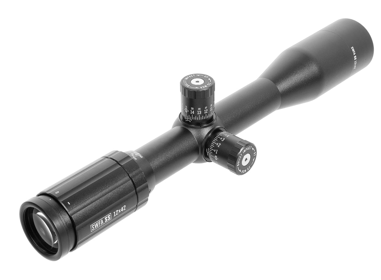 SS 12x42 30mm MOA V2 GEN 2 - Zero Stop