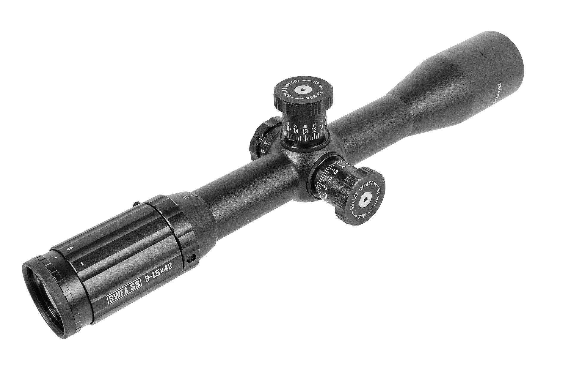 SS 3-15x42 30mm MOA V2 GEN 2 - Zero Stop