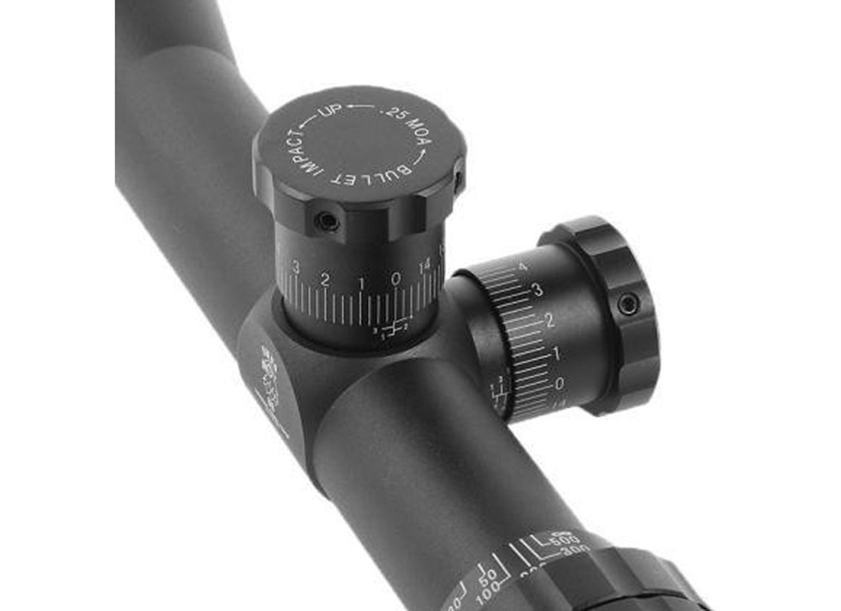 SWFA 20x42 SS - MOA-Quad Reticle, 30mm, .25 MOA Clicks, Rear Focus