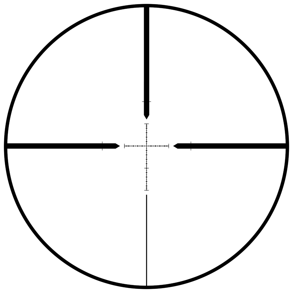 SWFA 6x42 SS - Mil-Quad Reticle, 30mm, .1 MIL Clicks, Rear Focus