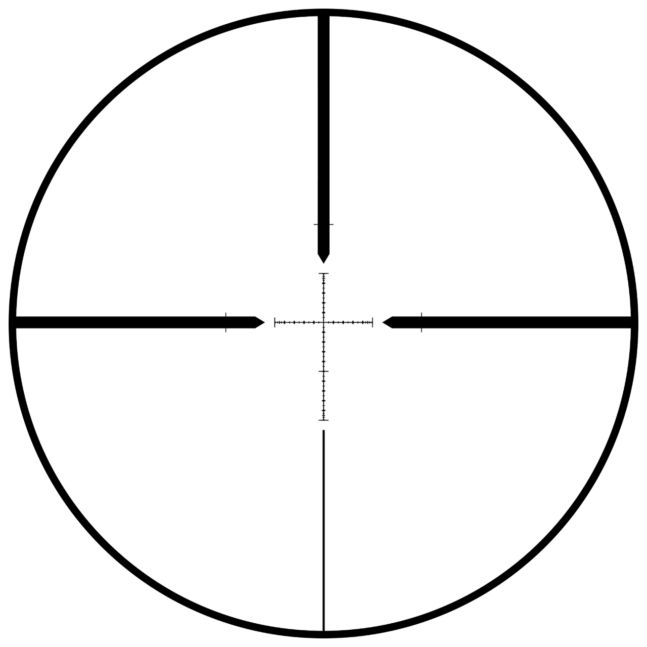 SWFA 6x42 SS - Mil-Quad Reticle, 30mm, .1 MIL Clicks, Rear Focus