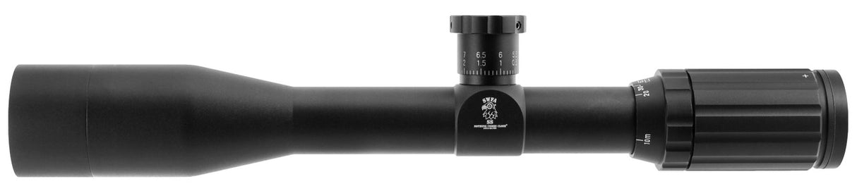 SWFA 10x42 SS - Mil-Quad Reticle, 30mm, .1 MIL Clicks, Rear Focus