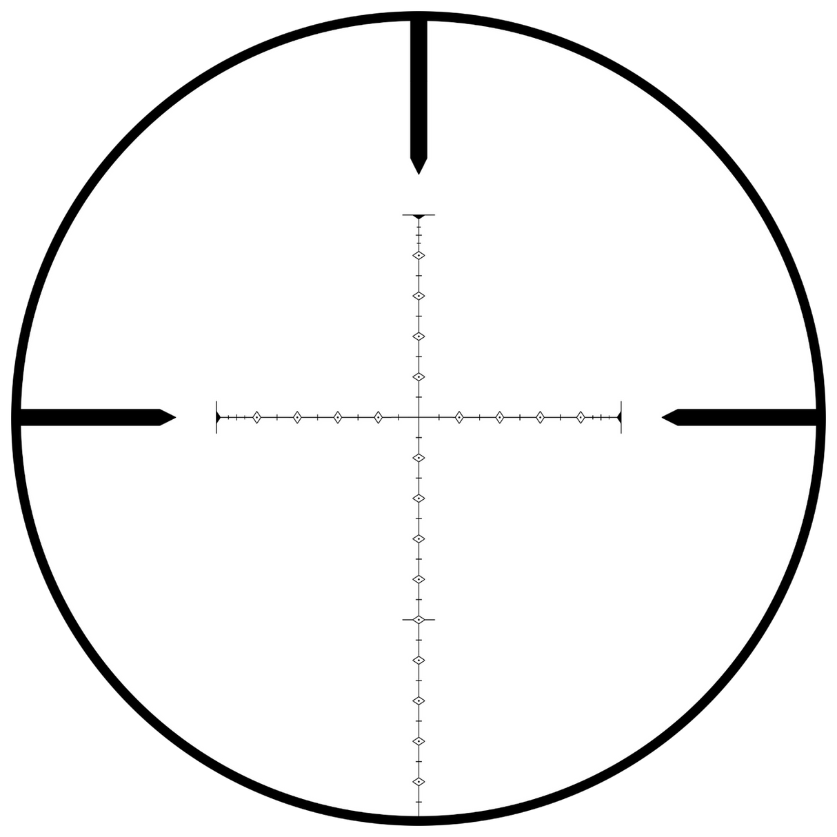 SWFA 20x42 SS - Mil-Quad Reticle, 30mm, .1 MIL Clicks, Rear Focus