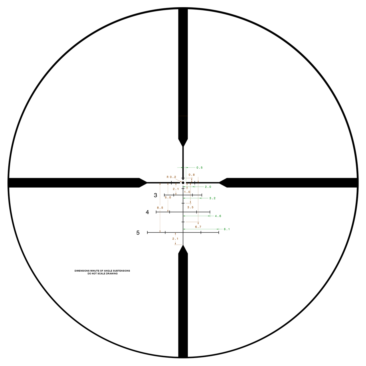 SWFA 2.5-10x32 SS Ultralight - MSR 556 BDC Reticle, 1" Tube, .25 MOA Clicks
