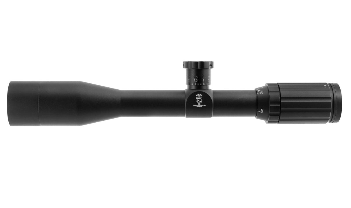 SWFA 12x42 SS - Mil-Quad Reticle, 30mm, .1 MIL Clicks, Rear Focus