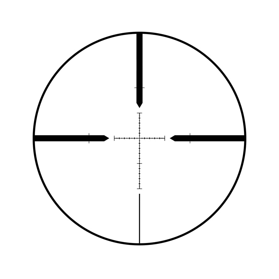 SWFA 3-9x42 SS HD - MIL-Quad Reticle, 30mm Tube, .1 MIL Clicks, FFP