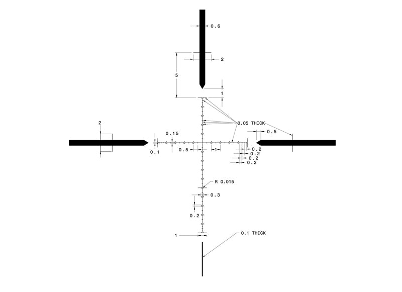 SWFA 5-20x50 SS HD - MIL-Quad Reticle, 30mm Tube, .1 MIL Clicks, Side Focus, FFP