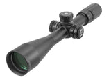 SWFA 5-20x50 SS HD - Illuminated MIL-Quad Reticle, 30mm Tube, .1 MIL Clicks, Side Focus, FFP