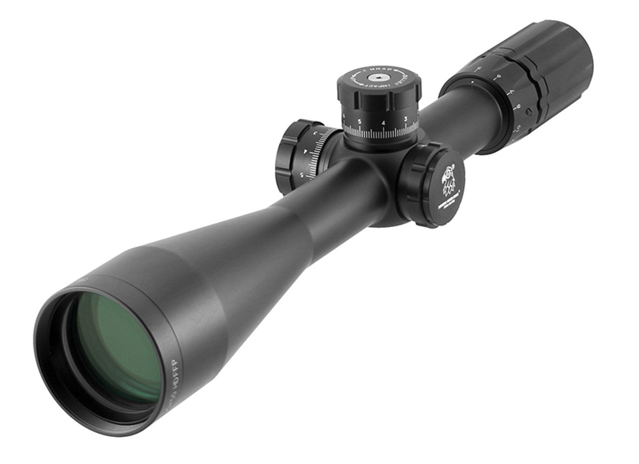 SWFA 5-20x50 SS HD - MIL-Quad Reticle, 30mm Tube, .1 MIL Clicks, Side