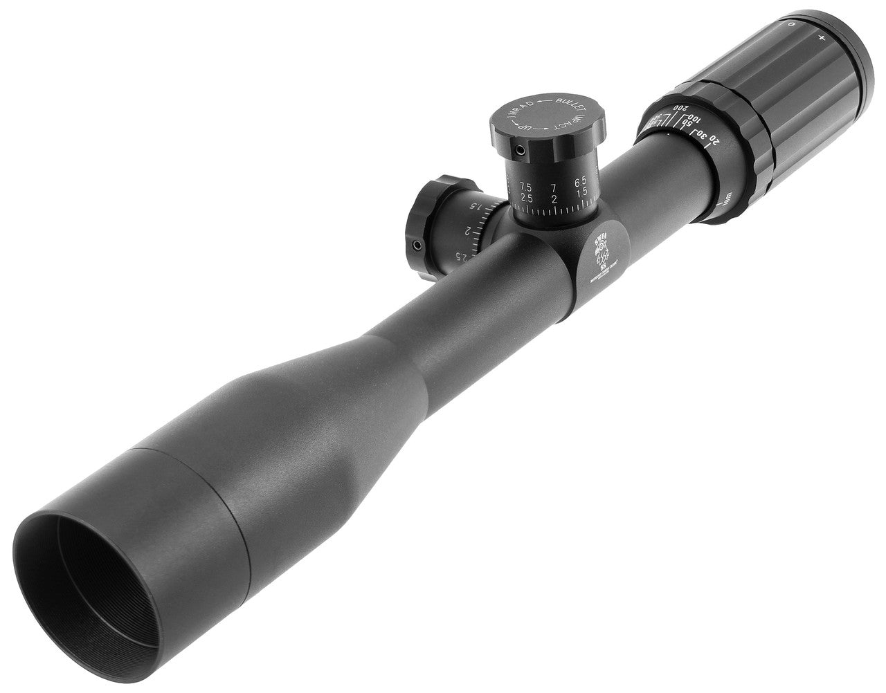 SWFA 10x42 SS - Mil-Quad Reticle, 30mm, .1 MIL Clicks, Rear Focus